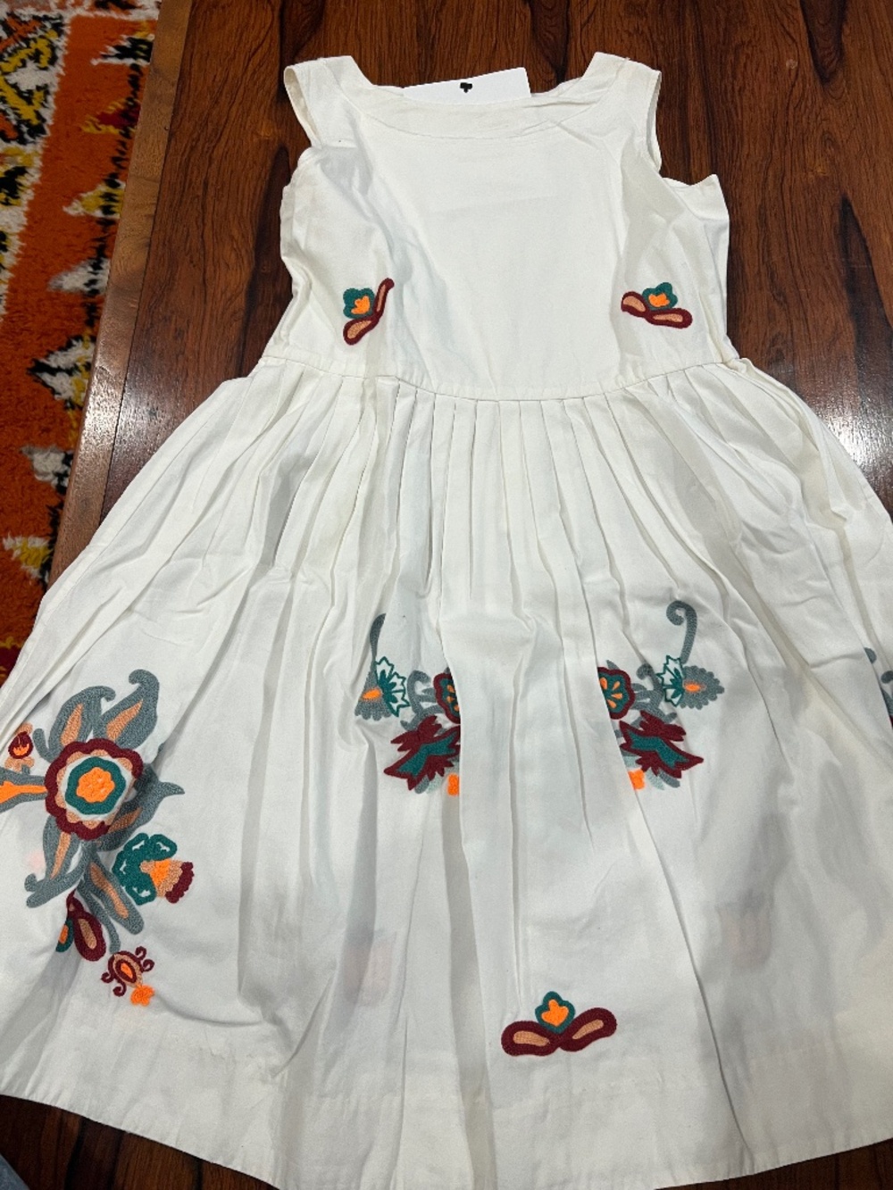 Bonpoint Girls Embroidered Dress Size 12